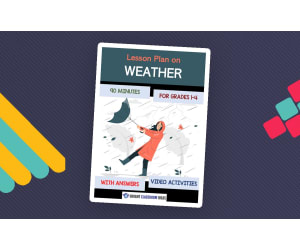 Lesson Plan on The Weather - Grades 1-4