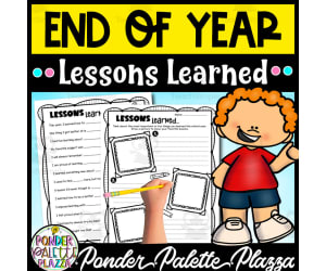 Lessons I Learned - End of Year Activities