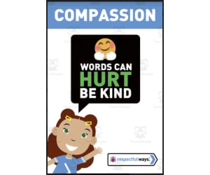 Let's Chat Conversation Cards | "Words Can Hurt! Be Kind"