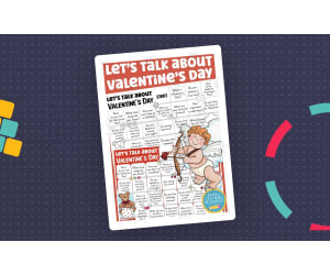 Let's Talk About Valentine's Day Board Game