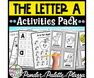 Letter A Activities Pack