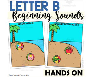 Letter B Beginning Sound Sort