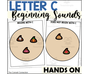Letter C Beginning Sounds Sort