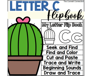 Letter C Flip Book