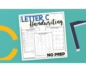 Letter C Handwriting Worksheets
