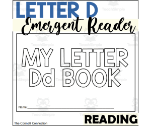 Letter D Emergent Reader