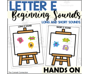 Letter E Long and Short Vowel Sort