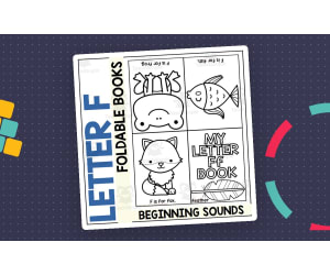 Letter F Mini Alphabet Book