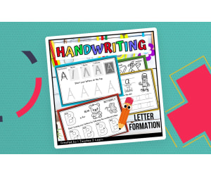Letter Formation and Practice Sheets - Inspired by HWT Techniques