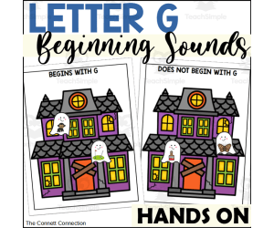 Letter G Beginning Sound Sort