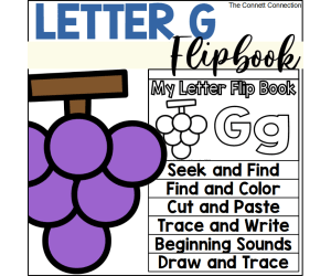 Letter G Flip Book