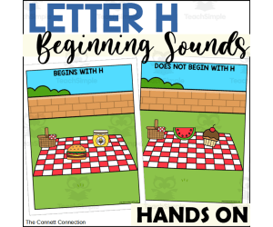 Letter H Beginning Sound Sort