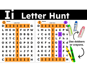 Letter I Activities