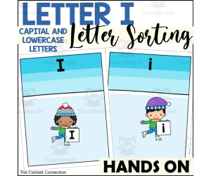 Letter I Capital and Lowercase Letter Sort