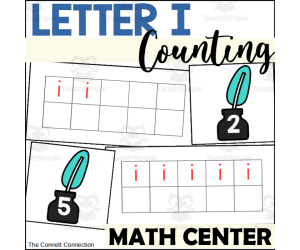 Letter I Counting to 10 Center