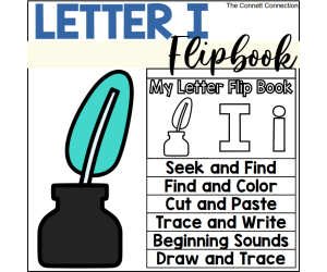 Letter I Flip Book