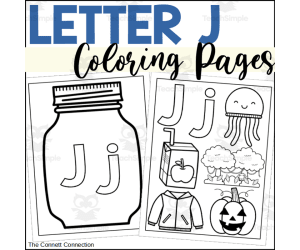 Letter J Coloring Pages