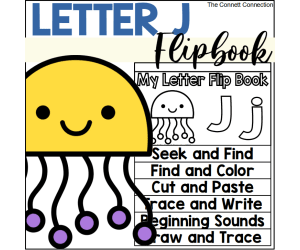 Letter J Flip Book