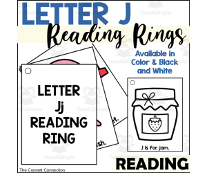 Letter J Reading Rings