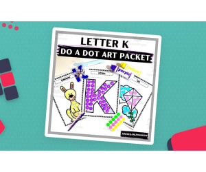 Letter K Do A Dot