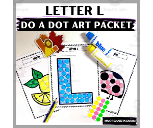 Letter L Do A Dot