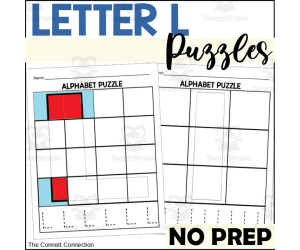 Letter L Puzzles