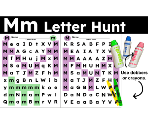 Letter M Activities