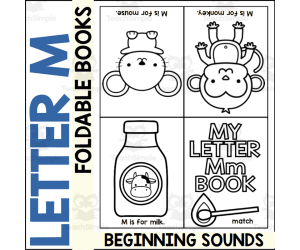 Letter M Mini Alphabet Book