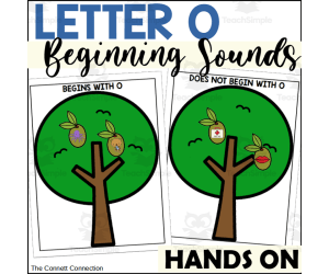 Letter O Beginning Sound Sort