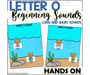 Letter O Long and Short Vowel Sort