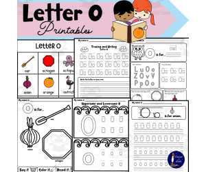 Letter O Printables