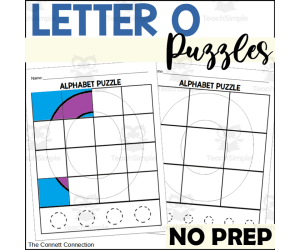 Letter O Puzzles