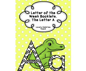 Letter of the Week Booklet: Letter Aa