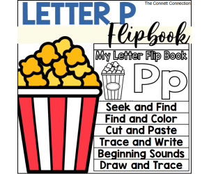 Letter P Flip Book