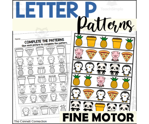 Letter P Patterns