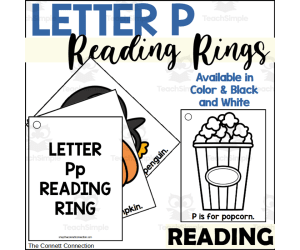 Letter P Reading Rings