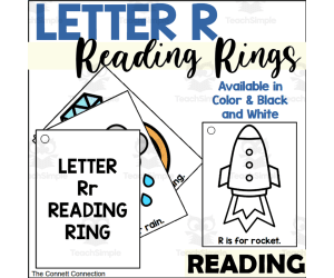 Letter R Reading Rings