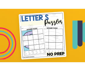 Letter S Puzzles