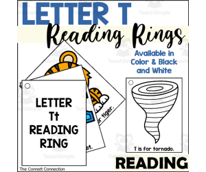 Letter T Reading Rings