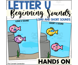 Letter U Long and Short Vowel Sort
