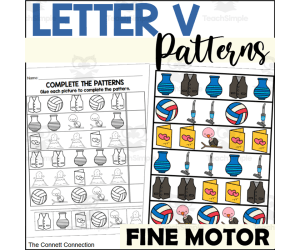 Letter V Patterns