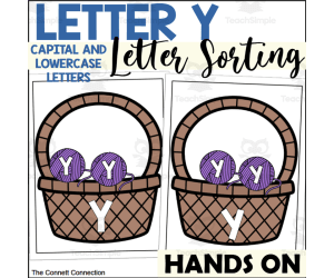 Letter Y Letter Sorting