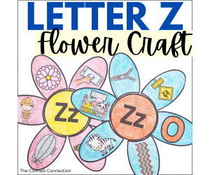 Letter Z Flower Craft