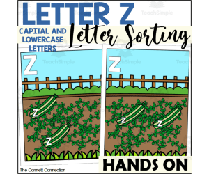 Letter Z Letter Sorting