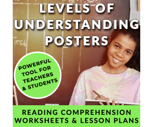 Levels of Understanding Posters & Cut-outs | Student Growth Tools