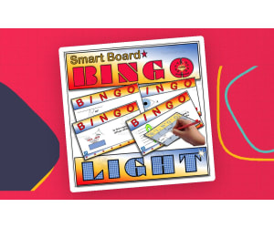Light - Reflection, Refraction and Lenses Smart Board Bingo for Middle School