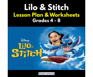 Lilo & Stitch Lesson Plan & Worksheets | Grades 4 - 8