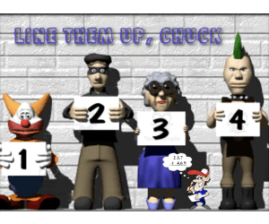 "Line Them Up, Chuck" Math Song