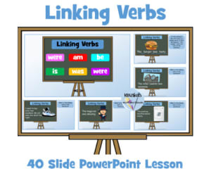 Linking Verbs PowerPoint Lesson