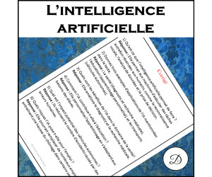 L’intelligence artificielle - texte argumentatif